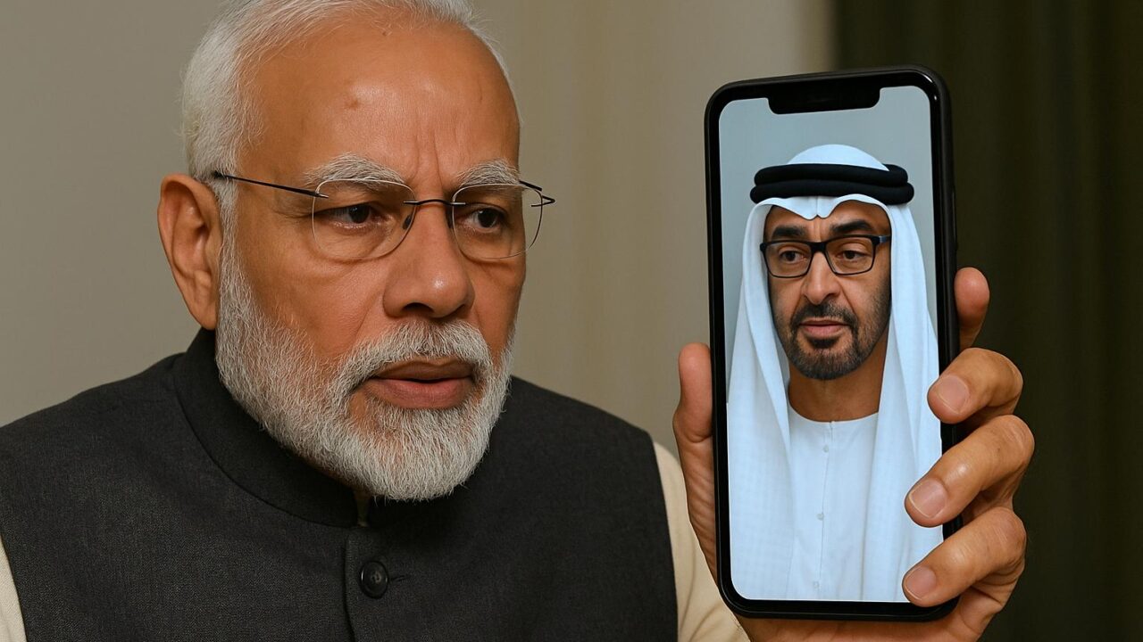 Modi speaks with UAE President again as India condemns Iran strikes in West Asia